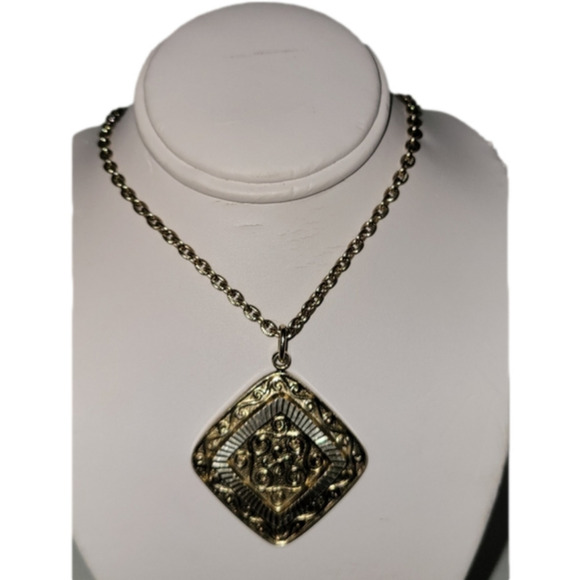 W.Germany Jewelry - Vintage West Germany pendant necklace medallion